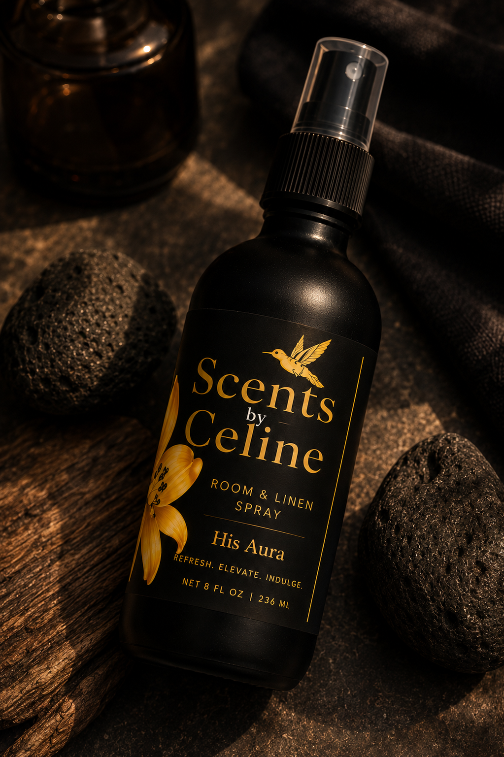 His Aura Room & Linen Spray